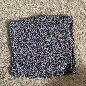 American Eagle Floral Tube Top